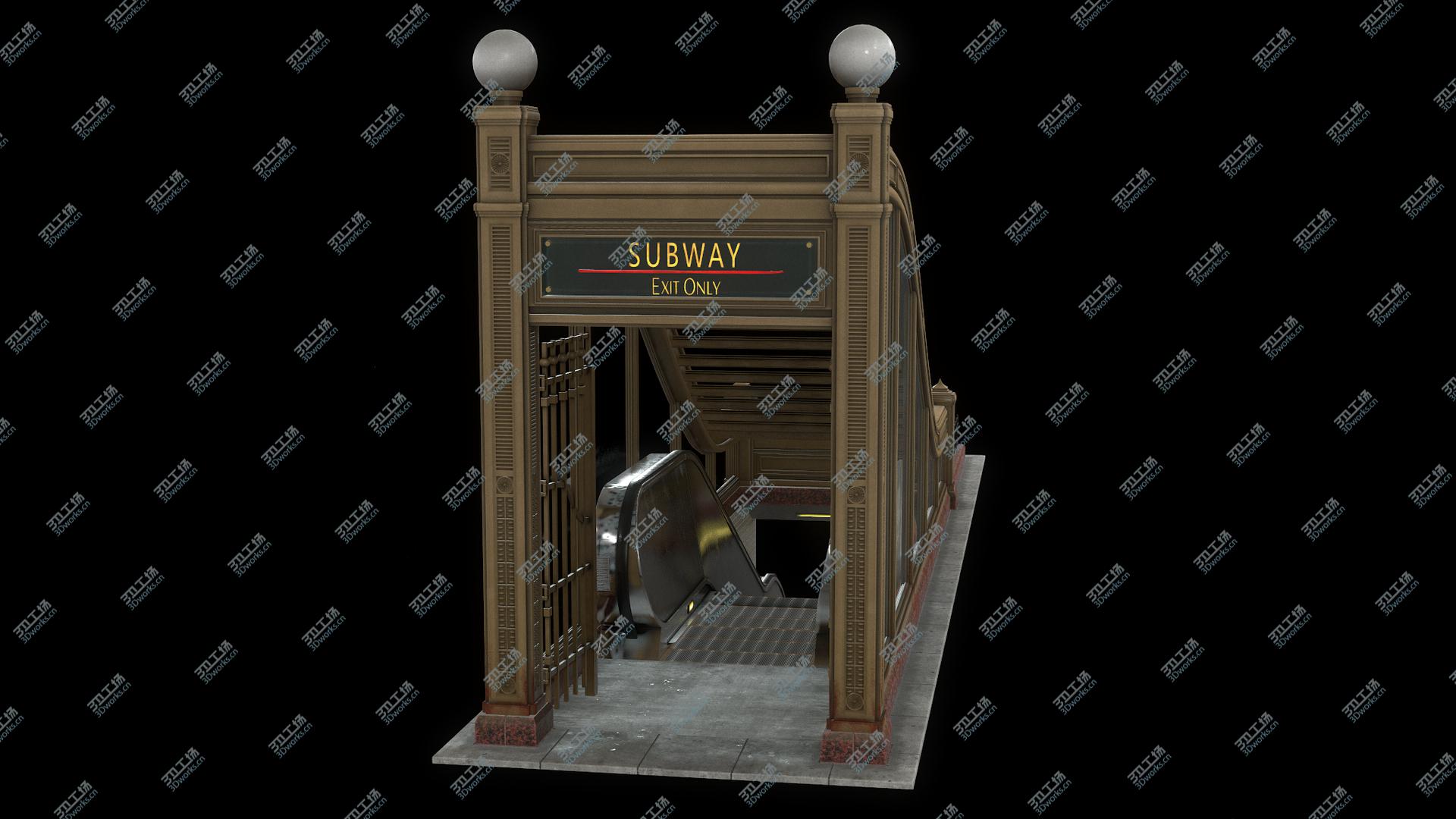 images/goods_img/202105073/3D Subway Entrance model/4.jpg